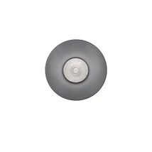 NovaLuce ESTI fali lámpa fém, üveg, nikkel, szürke, 7W, LED, 3000K, 180 Lm - NL-9088200
