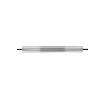 NovaLuce GLOVIA fali lámpa fém, üveg, fekete, áttetsző, LED, 17W, 2700-3000K, 788 Lm - NL-9088207