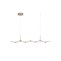 NovaLuce VEA függeszték fém, akril, pezsgő, LED, 47W, 2700-3000K, 2374Lm - NL-9088214