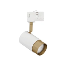 NovaLuce PONGO fényforrás 3-fázisú sínekhez fém, fehér, arany, GU10 - 9113231