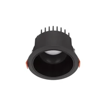 NovaLuce LUELA beépíthető szpotlámpa fém, fekete, LED, 3000K, 20W, 1125lm - 9113778