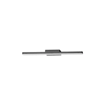 NovaLuce NYX fali lámpa fém, szürke, LED, 3000K, 12W, 1800lm - NL-9136172