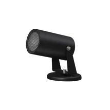 NovaLuce Destry kültéri dekor lámpa fém, üveg, fekete, áttetsző, GU10, IP54 - NL-9136184