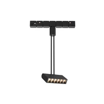 NovaLuce FLEXIBLE fényforrás BREDA, CURVE, SONIK, REACT mágneses sínekhez fém, fekete, LED, 48V, 3000K, 6W, 275lm - 9136198