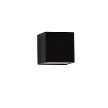 NovaLuce ROB kültéri fali lámpa fém, fekete, LED, 11W, 671lm, 3000K, IP54 - NL-9136409