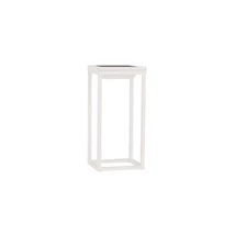 NovaLuce TEGOLO kültéri solar asztali lámpa fém, üveg, fehér, LED, 2W, 231lm, 3000K, IP65 - NL-9136432