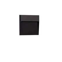 NovaLuce FEM kültéri fali lámpa fém, fekete, LED, 5W, 307lm, 3000K, IP54 - NL-9136440