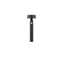 NovaLuce CHIARO solar lámpa fém, fekete, LED, 1W, 69lm, 3000K, IP54 - NL-9136462