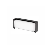 NovaLuce Keen kültéri fali lámpa fém, műanyag, szürke, LED, 3000K, 12W, 1080lm, IP65 - NL-9160081