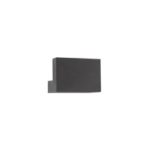 NovaLuce Brin kültéri fali lámpa fém, üveg,antracit, áttetsző, LED, 3000K, 10W, 298lm, IP65 - NL-9160101