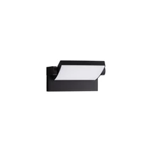 NovaLuce SALLY kültéri fali lámpa fém, műanyag, fekete, LED, 20W, 3000K, 1261 Lm, IP54 - NL-9176105