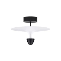 NovaLuce LUET mennyezet lámpa fém, fekete, fehér,LED, 11W, 3000K, 908 Lm - NL-9186700