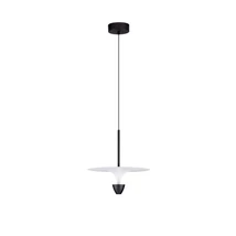 NovaLuce LUET függeszték fém, fekete, fehér,LED, 11W, 3000K, 908 Lm - NL-9186702