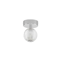 NovaLuce BRILLANTE mennyezet lámpa fém, akrill, króm, LED, 3200K, 6W, 246lm - NL-9186907
