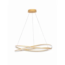 NovaLuce OPEHLIA függeszték fém, akrill, arany, áttetsző, LED, 3000K, 68W, 5635lm - 9186936