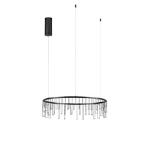 NovaLuce STELLAR függeszték fém, fekete, LED, 3000K, 25W, 1875lm - 9186975