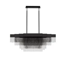 NovaLuce REVΙΑ függeszték fém, fekete, LED, 46W, 3000K, 1654 Lm - NL-9186996