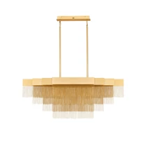 NovaLuce REVΙΑ függeszték fém, arany, LED, 46W, 3000K, 1654 Lm - NL-9186997