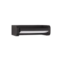 NovaLuce Volver kültéri fali lámpa fém, műanyag, fekete, LED, 3000K, 6W, 480lm, IP54 - NL-9195062