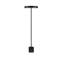 NovaLuce VETRO állólámpa fém, akrill, fekete, opál, LED, 33W, 3000K, 2666 Lm - NL-9223419