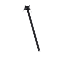 NovaLuce STILVI beépíthető mennyezet lámpa fém, fekete, LED, 4W, 3000K, 177 Lm - NL-9232147