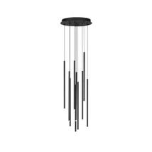 NovaLuce STILVI függeszték fém, fekete, LED, 41W, 1522lm, 3000K - NL-9232153