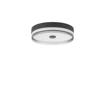 NovaLuce HELIOS mennyezet lámpa fém, akril, fekete, LED, 22W, 3000K, 1210 Lm - NL-9236229