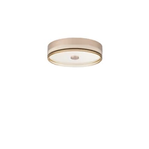 NovaLuce HELIOS mennyezet lámpa fém, akril, fekete, pezsgőszín, LED, 22W, 3000K, 1320 Lm - NL-9236230