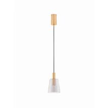 NovaLuce IMATIA függeszték fém, üveg, arany, füstszín, LED, 7W, 3000K, 208 Lm - NL-9236391
