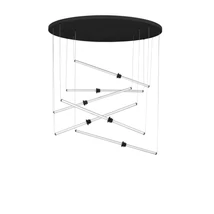 NovaLuce STALACTITE függeszték fém, akrill, kerámia, fekete,fehér, LED Triac, 79W, 3000K, 6467 Lm - NL-9236408