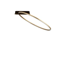 NovaLuce KIKLOS mennyezet lámpa fém, műanyag, arany, fehér, LED Triac , 30W, 3000K, 1250 Lm - NL-9248175