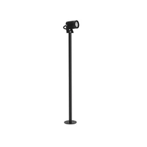 NovaLuce Fend kültéri állólámpa fém, üveg, fekete, LED, 3000K, 5W, 378lm, IP65 - NL-9271433