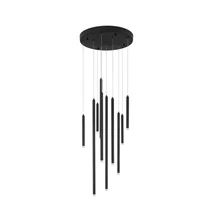 NovaLuce TRIMLE függeszték fém, fekete, LED, 3000K, 26W, 1860lm - NL-9287945