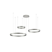 NovaLuce ELOWEN függeszték fém, ezüst, LED, 3000K, 181W, 8890lm - 9345654