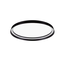 NovaLuce ORMI mennyezet lámpa fém, akrill, fekete, fehér, LED Triac, 48W, 2700-4000K, 3361 Lm - NL-9345699