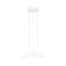 NovaLuce EPOS mennyezet lámpa fém, műanyag, fehér, LED Triac, 24W, 2700- 4000K, 1208 Lm - NL-9345708