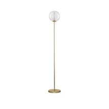 NovaLuce GALEO állólámpa fém, üveg, arany, áttetsző, LED Triac, 7W, 3000K, 506 Lm - NL-9416943