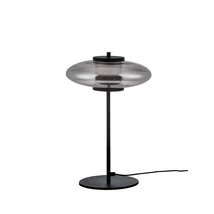 NovaLuce BALLET asztali lámpa fém, üveg, fekete, szürke, LED ,  8W, 3000K, 221 Lm - NL-9416948