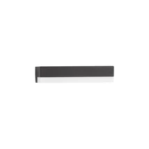 NovaLuce Pure kültéri fali lámpa fém, műanyag, antracit, LED, 3000K, 6W, 299lm, IP65 - NL-9492560