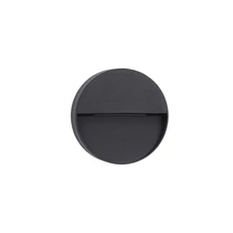 NovaLuce Arne kültéri fali lámpa fém, műanyag, antracit, áttetsző, LED, 3000K, 1.5W, 39lm, IP54 - NL-9492680
