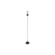 NovaLuce IMAGINE függeszték fém, fekete, arany, LED, 48V, 3000K, 8W, 520lm - 9492844