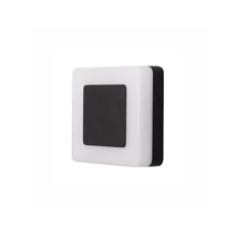NovaLuce Tune kültéri fali lámpa fém, műanyag, fekete, LED, 3000K, 9W, 620lm, IP65 - NL-9529721