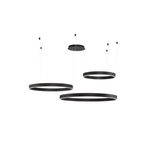NovaLuce ELGEMA függeszték fém, fekete, LED, 2700K-6000K, 143W, 12400lm - NL-9530215