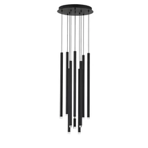 NovaLuce DANDIA függeszték fém, fekete, LED, 3000K, 61W, 4220lm - NL-9540204