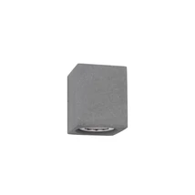 NovaLuce Emile kültéri fali lámpa cement, üveg, szürke, LED, 3000K, 5W, 200lm, IP65 - NL-9540209