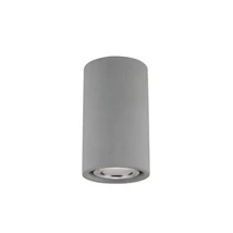 NovaLuce Emile kültéri mennyezet lámpa cement, üveg, szürke, LED, 3000K, 5W, 200lm, IP65 - NL-9540210