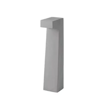 NovaLuce Aran kültéri állólámpa cement, üveg, szürke, áttetsző, LED, 3000K, 5W, 200lm, IP65 - NL-9540212