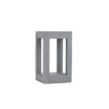 NovaLuce Bev kültéri állólámpa cement, üveg, szürke, áttetsző, LED, 3000K, 5W, 200lm, IP65 - NL-9540215
