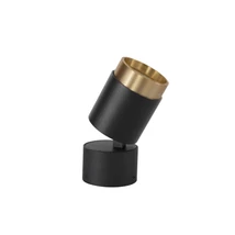 NovaLuce SPECTRE szpot lámpa fém, fekete, arany, LED, 3000K, 15W, 1200lm - 9551830