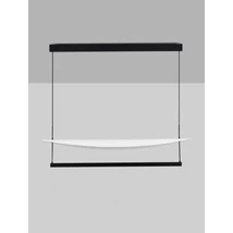 NovaLuce DIONA függeszték fém, fekete, fehér, LED Triac, 81W, 2700K, 5160 Lm - NL-9580577